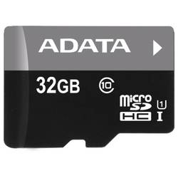 A-Data MicroSDHC Ultra-High Speed | 32GB | Random Read/Write: 1400 /100 (IOPs) AUSDH32GUICL10-RA1