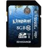 KINGSTON Secure Digital Card 8GB Clasa 10 FLASH CARD G3 SD10G3/8GB