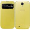 Samsung Husa Galaxy S4 i9500 / I9505 S-View Cover Yellow EF-CI950BYEGWW
