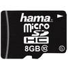 Hama microSDHC 8GB Class 10, ohne Adapter/Mobile 114831
