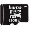 Hama microSDHC 32GB Class 10, ohne Adapter/Mobile 114833