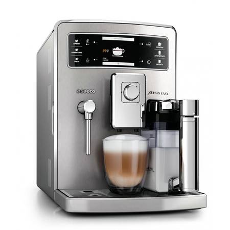 Espressor automat Saeco Xelsis Evo HD8954/09, 1500 W, 15 bar, 1.6l, recipient lapte 0.5l, argintiu