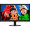 Monitor LED Philips 23.6", Wide, Full HD, HDMI, DVI, Boxe, Negru, 243V5LHAB