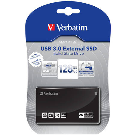 HDD Extern 128GB SSD, USB3.0 47622