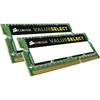CORSAIR Memorie SODIMM DDR3L kit 16 GB (2x 8 GB) 1600MHz CMSO16GX3M2C1600C11
