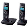 Panasonic Telefon twin DECT, negru, KX-TG7852FXB