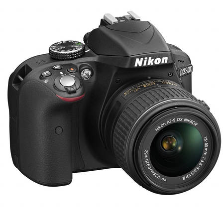 Aparat foto D-SLR Nikon D3300, 24.2MP + Obiectiv 18-55mm VR II