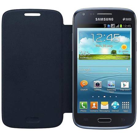 Husa Flip Cover Blue EF-FI826BLEGWW pentru Samsung Galaxy Core i8260