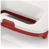 Philips Sandwich-maker Daily Collection HD2392/40, 820 W, placi antiaderente, alb/rosu