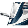 Bosch Fier de calcat Sensixx´x DI90 AntiShine TDI902836A, 2800 W, talpa Ceranium Glissee, alb/albastru