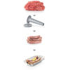 Bosch Masina de tocat carne ProPower MFW45020, 500 W, 2.7 kg/min, alb