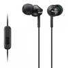 Casti In-Ear Sony MDR-EX110APB, Cu fir, Microfon, Negru