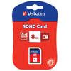 VERBATIM SECURE DIGITAL CARD HIGH CAPACITY (SDHC) 8GB CLASS 4