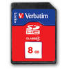 VERBATIM SECURE DIGITAL CARD HIGH CAPACITY (SDHC) 8GB CLASS 4