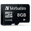 VERBATIM MICRO SECURE DIGITAL HC CLASS4, 8GB