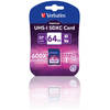 VERBATIM SECURE DIGITAL CARD Pro SDHC UHS-I 64GB CLASS 11