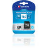 VERBATIM MicroSDHC CLASS 10 16 GB INCL ADAPTOR