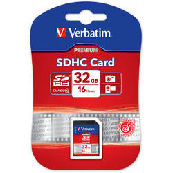 VERBATIM SECURE DIGITAL CARD HIGH CAPACITY (SDHC) 32GB CLASS 10