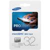 Samsung MICRO SDHC 32GB PRO CLASS10, UHS-1, READ 90MB/S - WRITE 80MB/S W/O ADAPTER