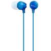 Casti In-Ear Sony MDR-EX15LPLI, Cu fir, Albastru