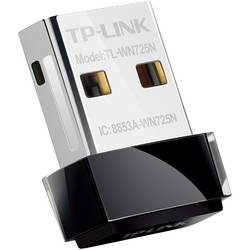 TP-LINK Adaptor Wireless N150, NANO USB TL-WN725N