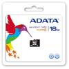Card de memorie A-Data microSDHC 16 GB Class4 cu adaptor SD
