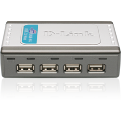 D-Link Hub USB 2.0, 4 porturi DUB-H4