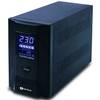 SERIOUX UPS ProtectIT 1000S, 1000VA, 8 min back-up (half load), 2 batteries, LCD screen, black SRXU-1000S