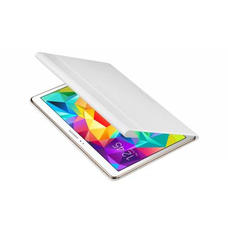 Husa Samsung Book Cover EF-BT800BWEGWW White pentru Samsung Galaxy Tab S 10.5 T800