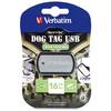 VERBATIM Memorie USB DOG TAG 16GB