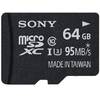 Sony Card de memorie Micro-SDXC 64 GB, Class 10 + Adaptor SD
