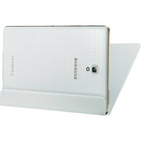Husa Samsung Simple Cover EF-DT700BWEGWW Dazzling White pentru Samsung Galaxy Tab S 8.4 T700