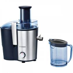 Bosch Storcator de fructe si legume MES3500, 700 W, 1.25 l, separator spuma, 2 viteze, albastru/argintiu