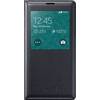 Husa Samsung S-View Cover pentru Galaxy S5 G900, Charcoal Black