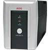 AEG UPS Tower, autonomie PC+monitor 15 min, 500VA, 300W, baterii integrate