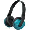 Sony Casti audio tip DJ MDRZX550BNB, Bluetooth, NFC, Noise canceling, Albastru
