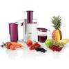 Bosch Storcator de fructe si legume MES25C0, 700 W, 2 viteze, sistem DripStop, rosu/alb