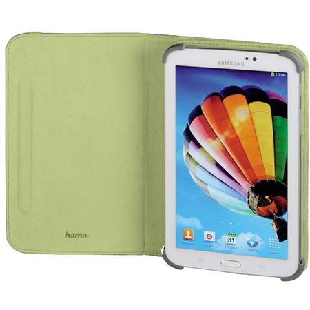 Husa Hama Lisabon-X pentru Samsung Galaxy Tab 3 7.0" gri&verde - 124225
