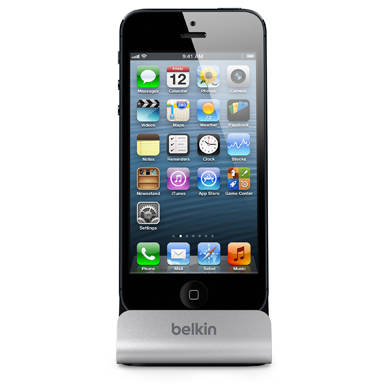 Incarcator si stand Belkin pentru Iphone 5 si iPod touch (generatie 5), F8J045BT