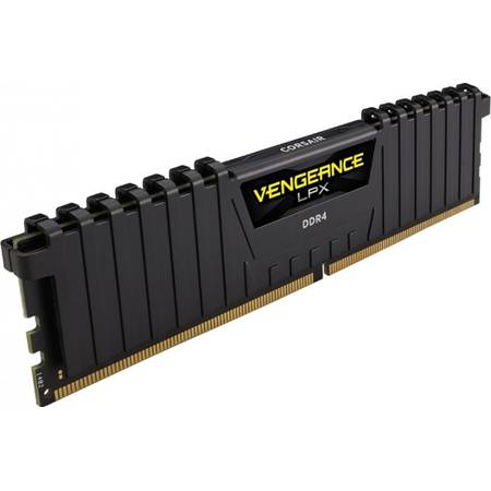 Memorie Corsair DDR4 16GB 2666MHz, KIT 4x4GB Black Vengeance LPX