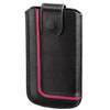 Husa de protectie Hama Neon 126908, Marimea XL, Black / Pink