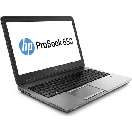 Laptop HP ProBook 650 G1, 15.6" HD, Intel Core i5-4210M 2.6GHz Haswell, 4GB, 500GB, GMA HD 4600, FingerPrint Reader, Win 7 Pro + Win 8 Pro