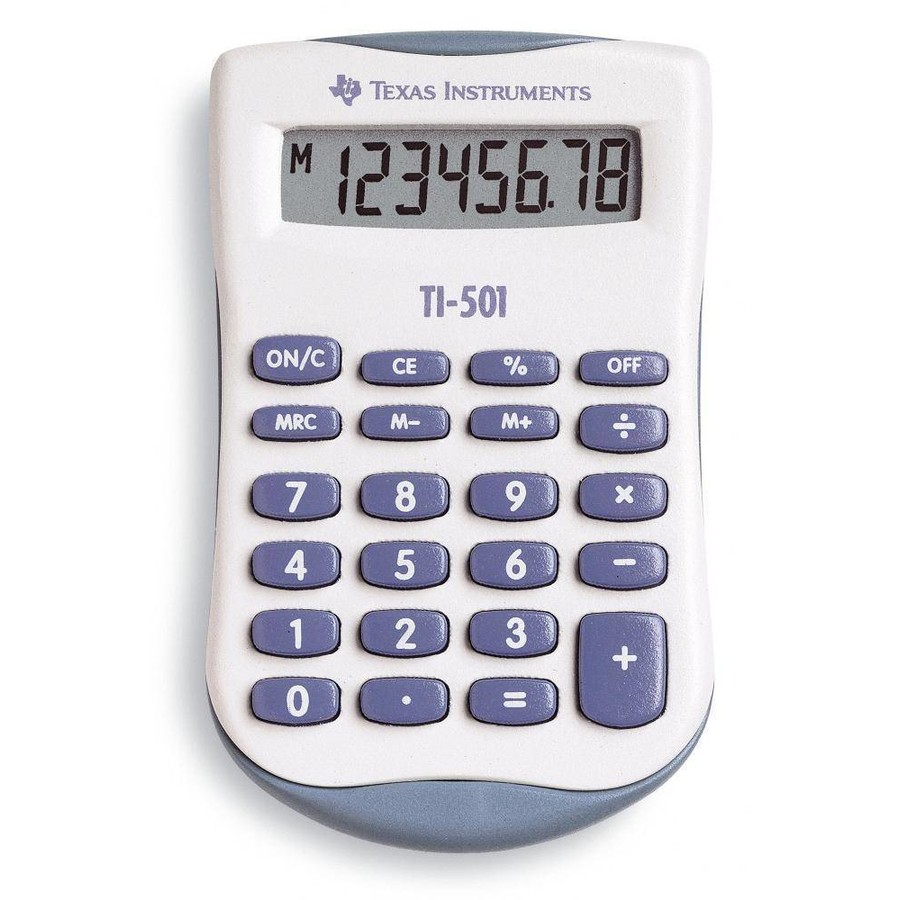 Calculator birou TI-501 - The mini-lifestyle calculator to carry anywhere