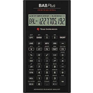 Calculator birou BAII Plus Professional - the ideal calculator for finance