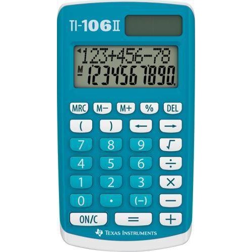 Calculator birou TI-106 II - An easy-to-use, durable primary school calculator