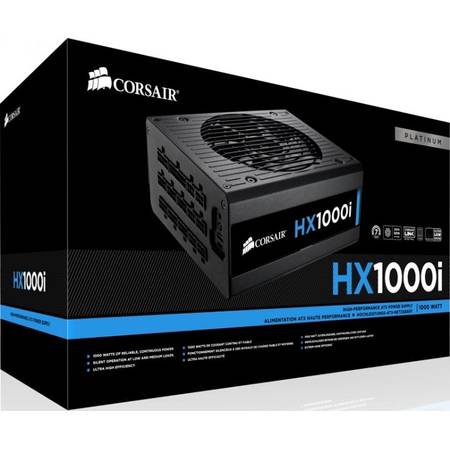 Sursa 1000W, HXi Series - HX1000i, Modulara, 80+ Platinum Certified