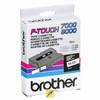 Brother TX221 Tape 9mm Black ON White Ribbon Cartridge