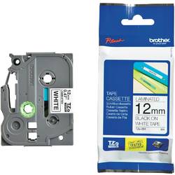 Banda continua laminata Brother TZE231, 12 mm, 8 m