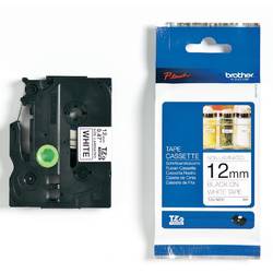 Brother TZEN231 Tape 12mm Black/White/NON Ribbon Cartridge