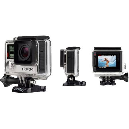 Camera video GoPro Hero 4, Full HD, Silver Edition